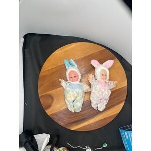 2 VNTG bunny dolls(mcp#8)‎